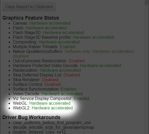Hardware accelerated
